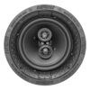 R6D in-ceiling speaker with grille removed. It is used in commercial and home theater installations.