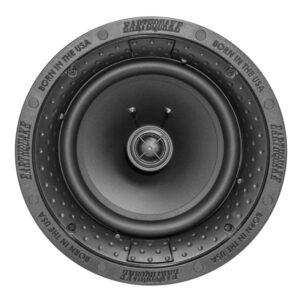 R800 in-ceiling speaker with grille removed. It is used in commercial and home theater installations.